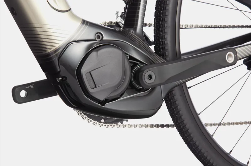 2021 Cannondale Topstone Neo Carbon 4 eGravel Bike in Silver-4